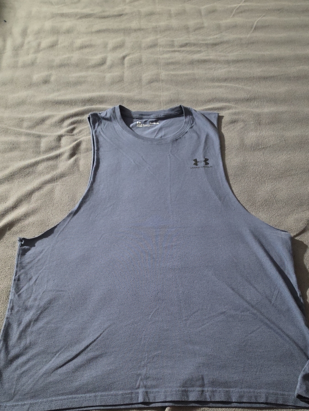 Under Armour Men’s Muscle Tank Top - Light Blue